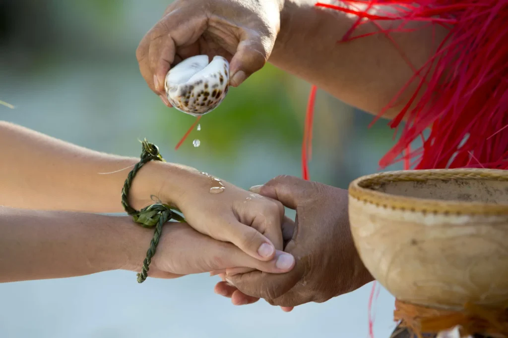 Traditional weddings in The Islands of Tahiti © Tahiti Tourisme