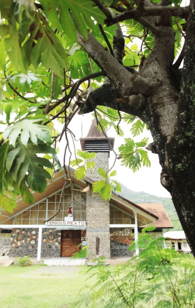 Cathedral in Ua Pou © Tahiti Tourisme