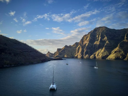 La baie d'Akatea à Nuku Hiva ©Bertrand Duquenne