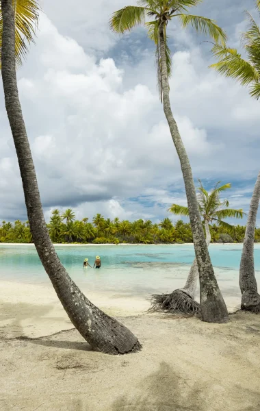 Swimming in Fakarava © Grégoire Le Bacon