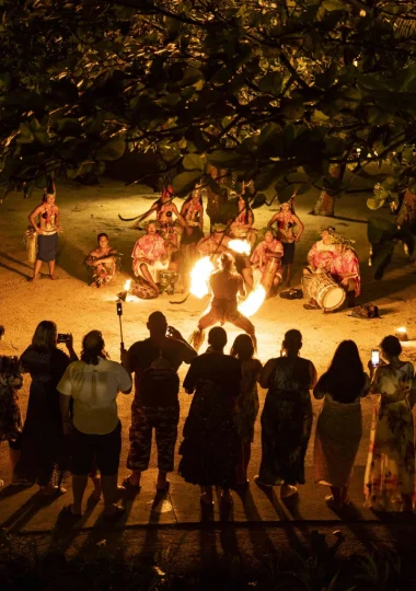 Mythique danse du feu © Grégoire Le Bacon