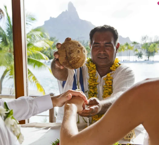 Wedding in Bora Bora © Tahiti Tourisme