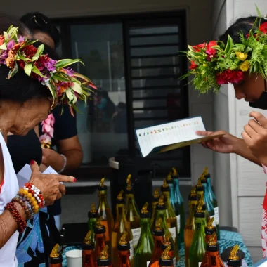 Making mono’i in Tahiti