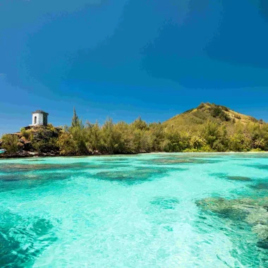 Aukena island in the Gambier Islands © Philippe Bacchet